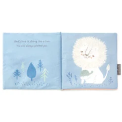 Hallmark The Lion And The Lamb: A Touch & Feel Book About God's Love Cloth Book -Hallmark Sales Store Lion and Lamb Touch Feel Soft Plush Cloth Book 1BBY4854 03