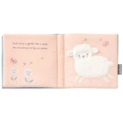 Hallmark The Lion And The Lamb: A Touch & Feel Book About God's Love Cloth Book -Hallmark Sales Store Lion and Lamb Touch Feel Soft Plush Cloth Book 1BBY4854 04