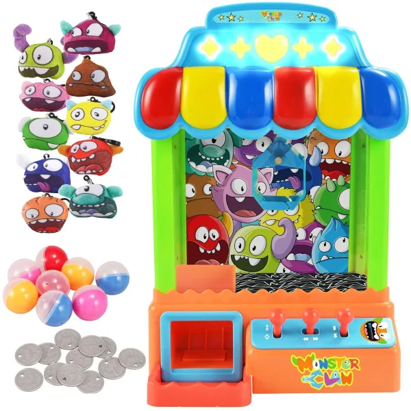 32pcs Claw Machine Toys With Lights And Sounds 2 32pcs Claw Machine Toys With Lights And Sounds