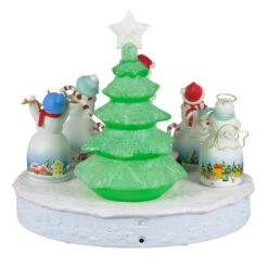 Hallmark Snowtop Lodge Christmas Concert Tabletop Decoration With Light And Sound 13 Hallmark Snowtop Lodge Christmas Concert Tabletop Decoration With Light And Sound -Hallmark Sales Store Musical Snowmen Ornaments Keepsake Decoration 1QFM3929 06