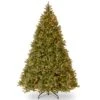 National Tree Company Pre-Lit 'Feel Real' Artificial Giant Full Downswept Christmas Tree, Green, Douglas Fir, White Lights, Includes Stand, 10 Feet -Hallmark Sales Store PEDD1 368 100