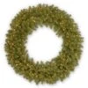 National Tree Company Pre-Lit Artificial 'Feel Real' Christmas Wreath, Green, Downswept Douglas Fir, White Lights, Christmas Collection, 48 Inches 1 National Tree Company Pre-Lit Artificial 'Feel Real' Christmas Wreath, Green, Downswept Douglas Fir, White Lights, Christmas Collection, 48 Inches -Hallmark Sales Store PEDD4 312 48W