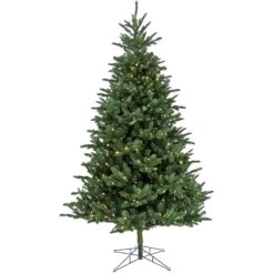 National Tree Company 7.5 Ft Norway Spruce Tree With LED Lights