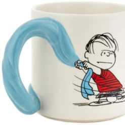 Hallmark Peanuts® Linus And Snoopy Dimensional Blanket Mug, 17 Oz. -Hallmark Sales Store Peanuts Linus and Snoopy Dimensional Blanket Mug 1PAJ2159 03