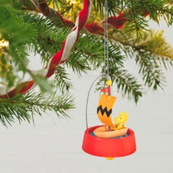 Hallmark The Peanuts® Gang Windward Woodstock Ornament -Hallmark Sales Store Peanuts Woodstock Sailing Keepsake Ornament 1999QXI7057 02