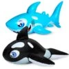 Inflatable Whale & Shark Pool Float For Kids