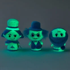 Hallmark Itty Bittys® Disney The Haunted Mansion Ghosts Glow-in-the-Dark Plush, Set Of 3 -Hallmark Sales Store Set of 3 Haunted Mansion Ghosts Plush itty bittys 1KHW1028 03