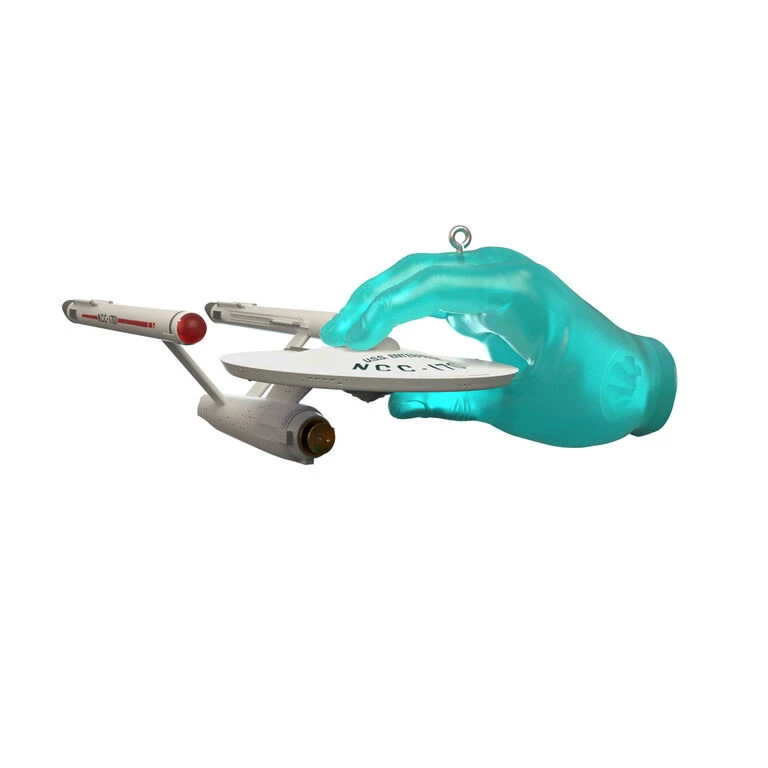 Hallmark Star Trek™ The Hand Of Apollo Ornament 3 Hallmark Star Trek™ The Hand Of Apollo Ornament
