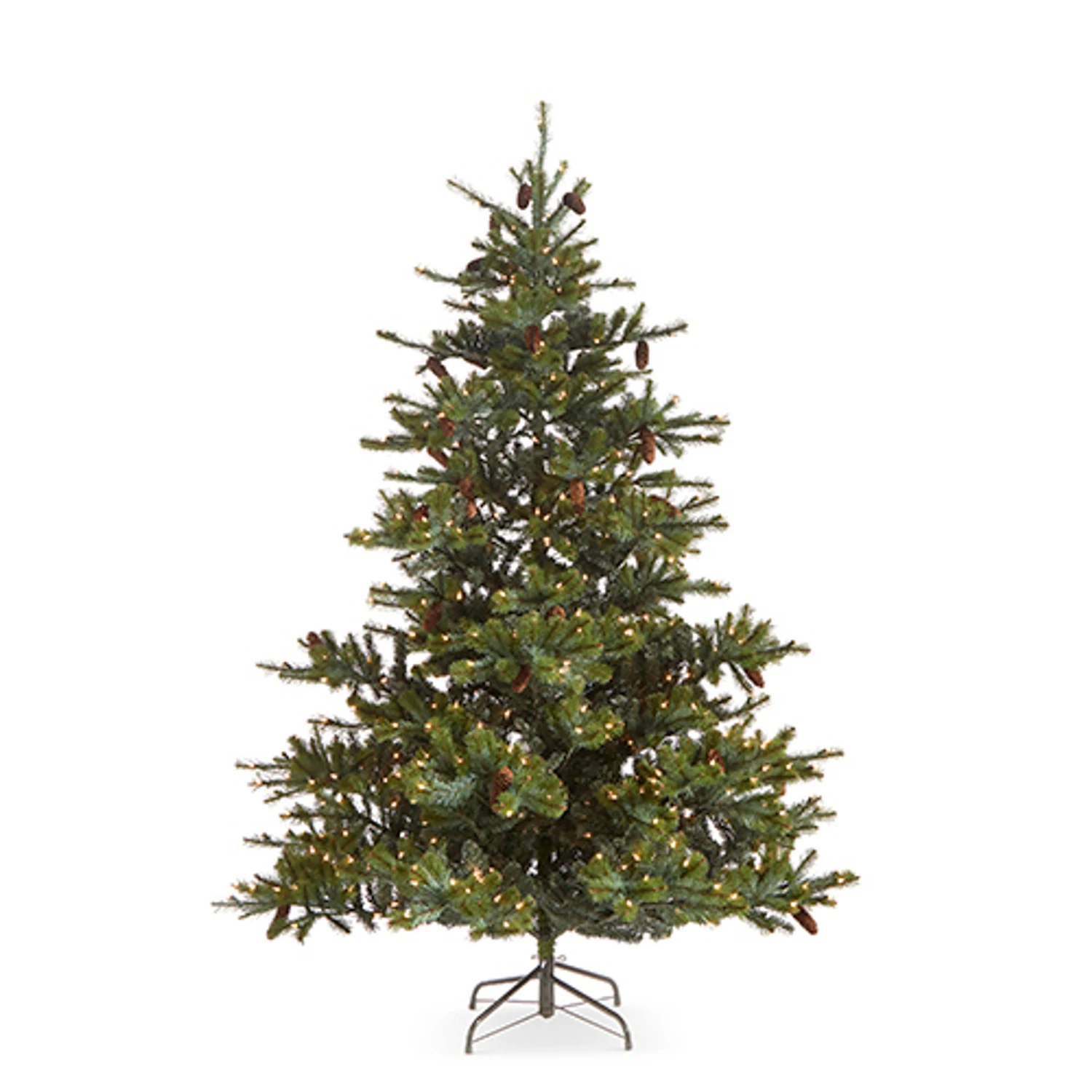 Raz 7.5' Forever Lit Green Big Sky Spruce Christmas Tree T4352009 5 Raz 7.5' Forever Lit Green Big Sky Spruce Christmas Tree T4352009 - Image 3