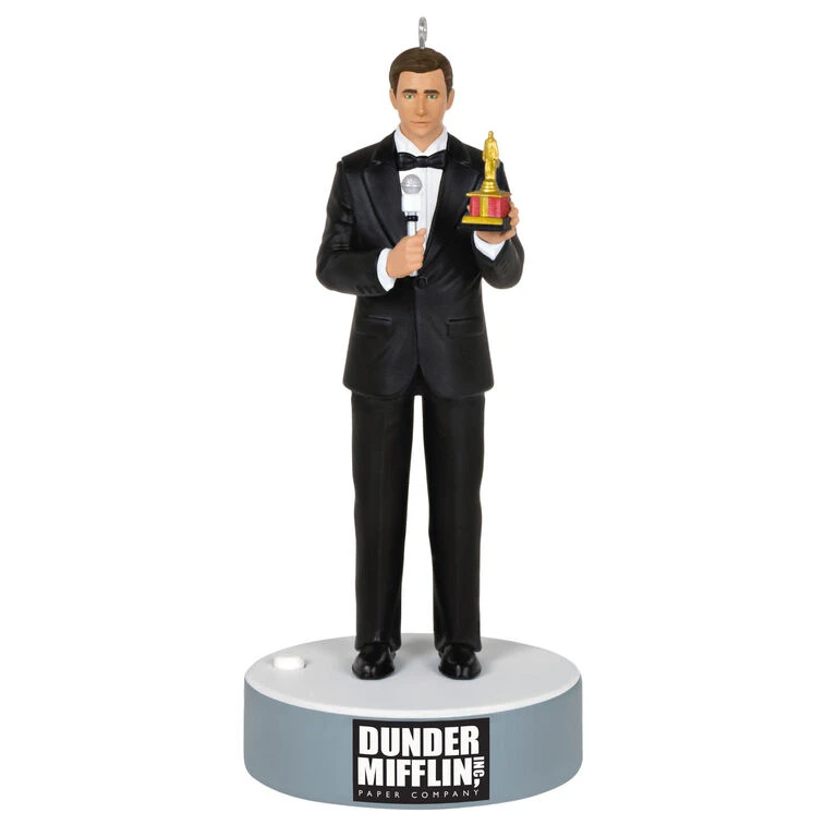 Hallmark The Office Dundie Winner! Ornament With Sound 2 Hallmark The Office Dundie Winner! Ornament With Sound