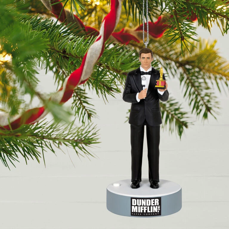 Hallmark The Office Dundie Winner! Ornament With Sound 3 Hallmark The Office Dundie Winner! Ornament With Sound - Image 2