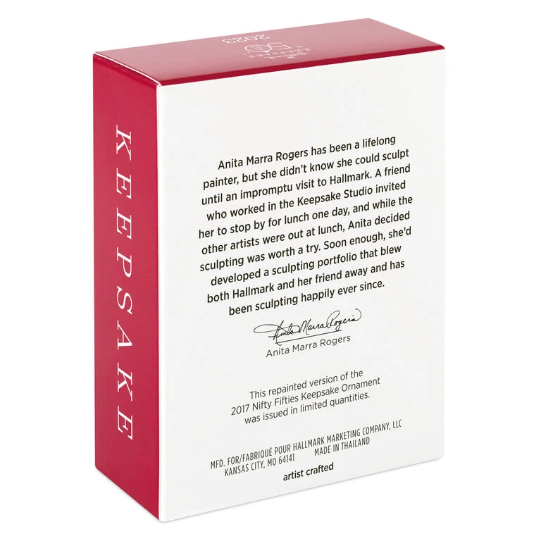 Hallmark Nifty Fifties Keepsake Ornaments Special Edition Ornament 7 Hallmark Nifty Fifties Keepsake Ornaments Special Edition Ornament - Image 5