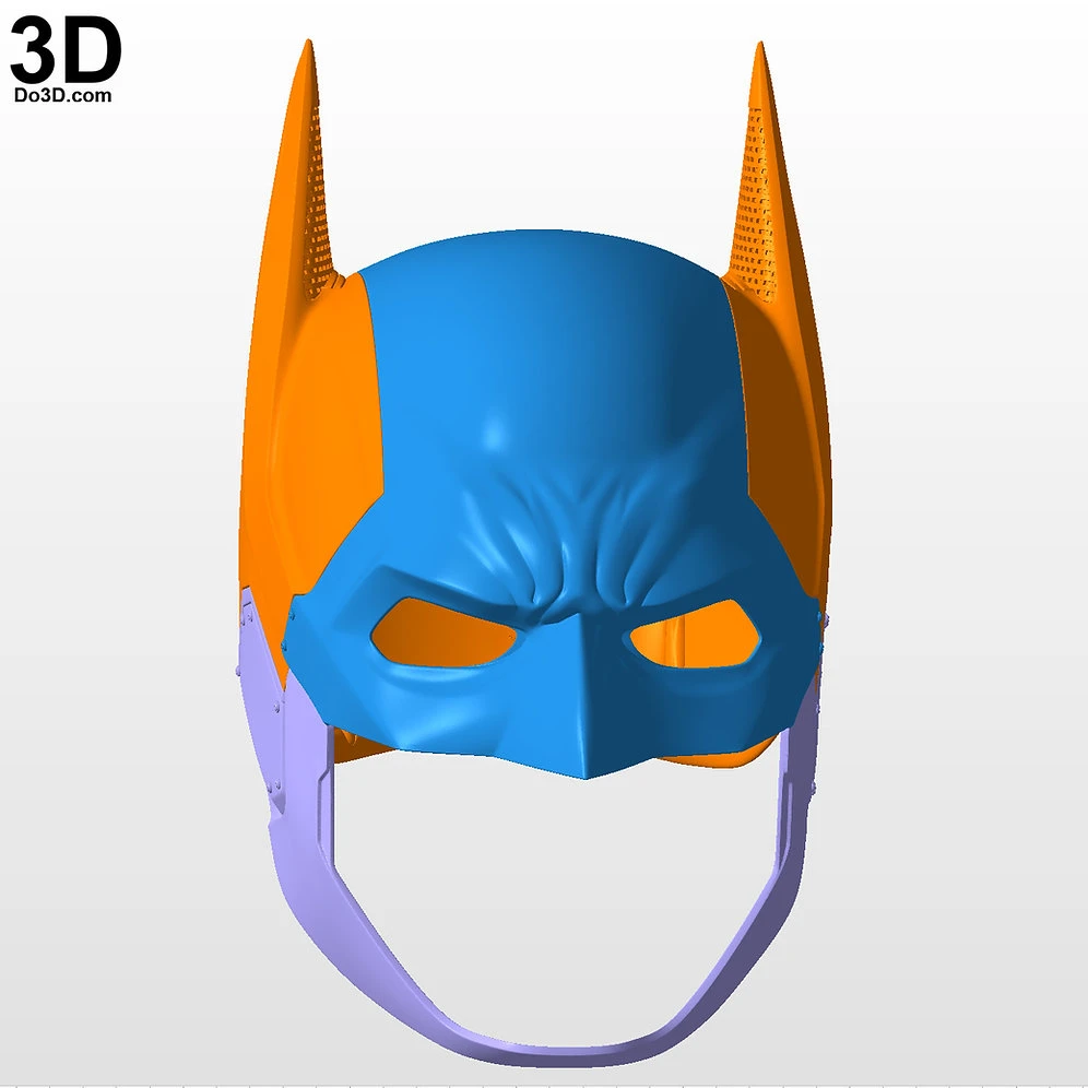 Batman 2022 Concept Helmet Ben Affleck Cowl 3D Printable Model STL File #B25 4 Batman 2022 Concept Helmet Ben Affleck Cowl 3D Printable Model STL File #B25 - Image 4