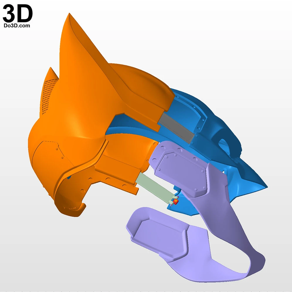 Batman 2022 Concept Helmet Ben Affleck Cowl 3D Printable Model STL File #B25 6 Batman 2022 Concept Helmet Ben Affleck Cowl 3D Printable Model STL File #B25 - Image 6