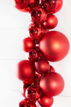 36" Red Matt/Shiny Ball Drop -Hallmark Sales Store ball garland MTX38669 Red 1 35982.1695246555