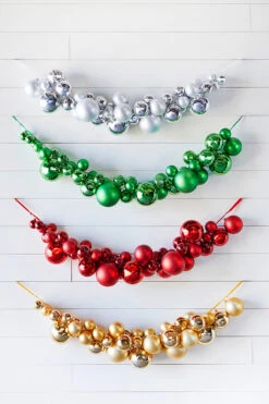 36" Gold Matte/Shiny Ball Drop -Hallmark Sales Store ball garland MTX38669 01515.1695246326