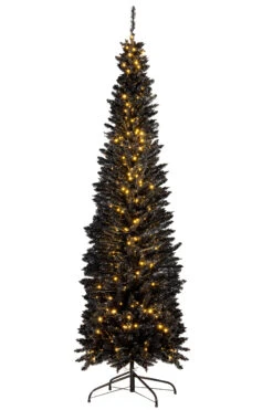 The Pre-Lit Black Italian Pencilimo Tree -Hallmark Sales Store black pencilimo prelit tree wb