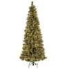 7.5’ Pre-Lit Glittery Bristle Artificial Christmas Tree – Warm White LED Lights -Hallmark Sales Store dnat gb3 319 75 1 30093.1667658684