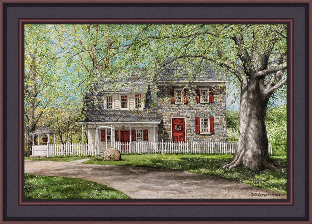 Framed Print - Beech Front Property - 32X24 - Dan Campanelli 2 Framed Print - Beech Front Property - 32X24 - Dan Campanelli