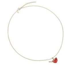 Hallmark Christmas Cardinal Gold Pendant Necklace - Inspired By 2015 Northern Cardinal Ornament -Hallmark Sales Store hm200813 3