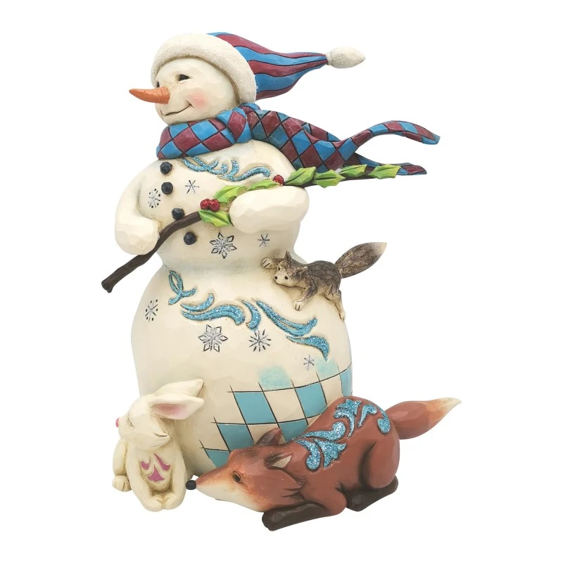 Jim Shore Figurine - Wonderland Snowman 2020 3 Jim Shore Figurine - Wonderland Snowman 2020