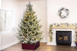 The 10ft Pre-lit Frosted Ultra Mountain Pine -Hallmark Sales Store kmc3546 14