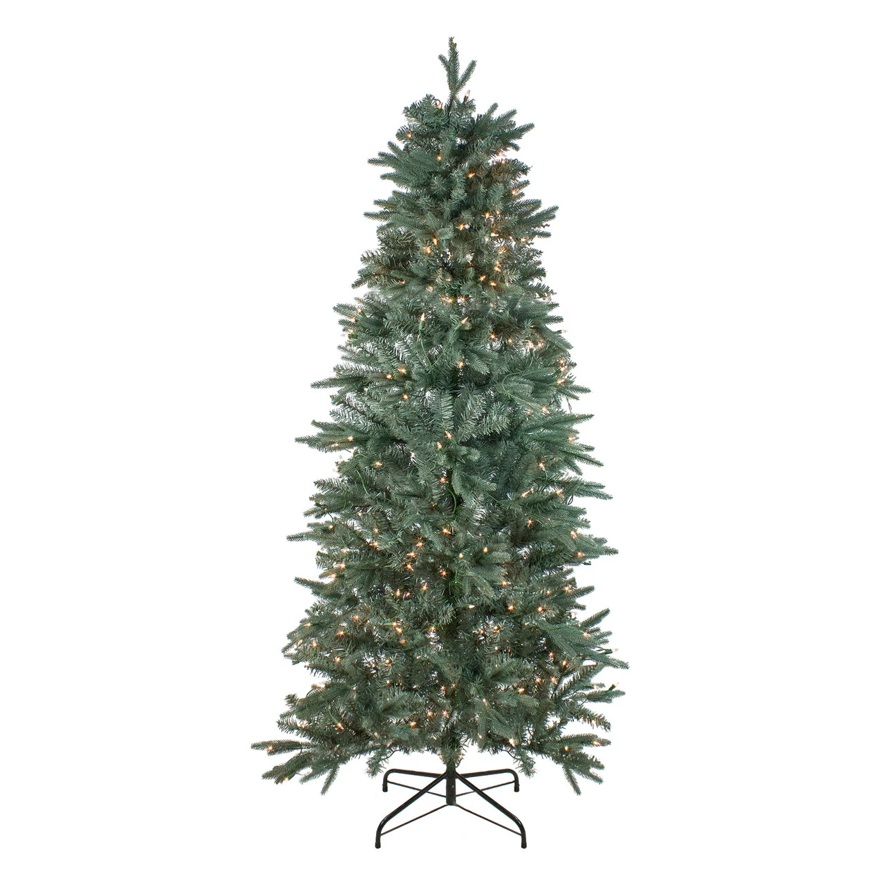 12' Pre-Lit Slim Washington Frasier Fir Artificial Christmas Tree - Clear Lights 4 12' Pre-Lit Slim Washington Frasier Fir Artificial Christmas Tree - Clear Lights - Image 2