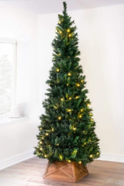 Pre-Lit Pop Up Christmas Tree (6ft To 7ft)