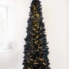The Pre-Lit Black Italian Pencilimo Tree 1 The Pre-Lit Black Italian Pencilimo Tree -Hallmark Sales Store pre lit black pencilimo