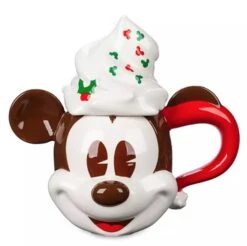 Disney Holiday Mug And Lid - Mickey Mouse Whipped Cream