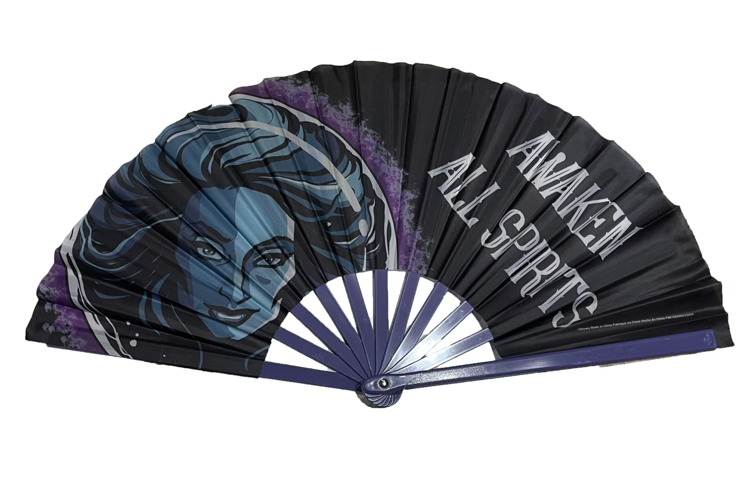 Disney Folding Fan - Madame Leota - Awaken All Spirits 2 Disney Folding Fan - Madame Leota - Awaken All Spirits