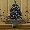 Park Designs Stocking Holder - Rustic Iron Pinecone Hook