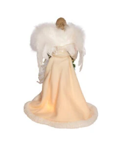 Kurt Adler Ivory And Grey Lighted Angel Treetop -Hallmark Sales Store ul2227 03 36015.1622377719